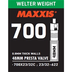 MAXXIS TUBE WELTER WEIGHT 700 X 23/32C PRESTA FV LFS 48MM