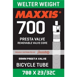 MAXXIS TUBE WELTER WEIGHT 700 X 23/32C PRESTA FV SEP 80MM