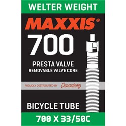 MAXXIS TUBE WELTER WEIGHT 700 X 33/50C PRESTA FV SEP 48MM