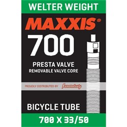 MAXXIS TUBE WELTER WEIGHT 700 X 33/50 PRESTA FV SEP 60MM