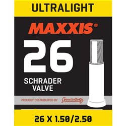 MAXXIS TUBE ULTRALIGHT 26 X 1.50/2.50 SCHRADER SV 48MM