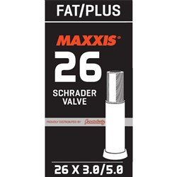 MAXXIS TUBE FAT / PLUS 26 X 3.0/5.0 SCHRADER SV 48MM
