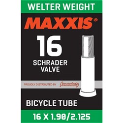 MAXXIS TUBE WELTER WEIGHT 16 X 1.90/2.125 SCHRADER SV 48MM