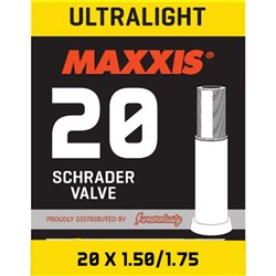 MAXXIS TUBE ULTRALIGHT 20 X 1.50/1.75 SCHRADER SV 48MM