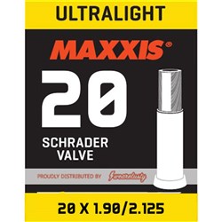 MAXXIS TUBE ULTRALIGHT 20 X 1.90/2.125 SCHRADER SV 48MM