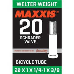 MAXXIS TUBE WELTER WEIGHT 20 X 1 X 1/4-1 X 3/8 SCHRADER SV 32MM
