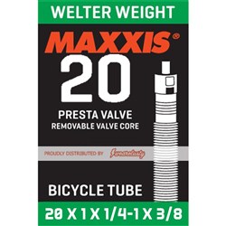 MAXXIS TUBE WELTER WEIGHT 20 X 1 X 1/4-1 X 3/8 PRESTA FV SEP 32MM