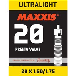 MAXXIS TUBE ULTRALIGHT 20 X 1.50/1.75 PRESTA FV SEP 32MM