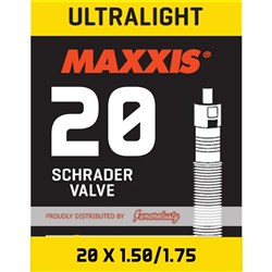 MAXXIS TUBE ULTRALIGHT 20 X 1.50/1.75 SCHRADER SV 32MM