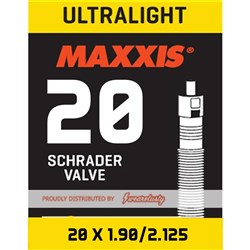 MAXXIS TUBE ULTRALIGHT 20 X 1.90/2.125 SCHRADER SV 32MM