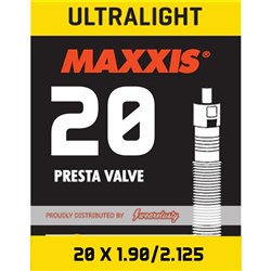 MAXXIS TUBE ULTRALIGHT 20 X 1.90/2.125 PRESTA FV SEP 32MM