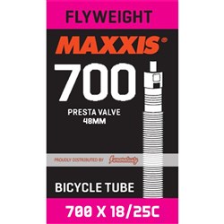 MAXXIS TUBE FLYWEIGHT 700 X 18/25C PRESTA FV SEP 48MM