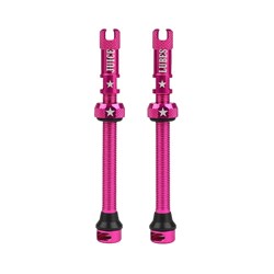 JUICE LUBES TUBELESS VALVES   PINK 65MM