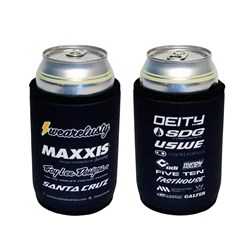 WE ARE LUSTY EXTRA THIRSTY STUBBY COOLER BICYCLE BRANDS BLACK