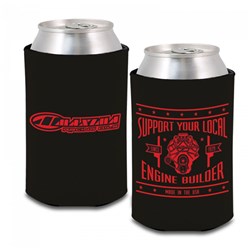 MAXIMA STUBBY COOLER AUTO KOOZIE BLACK / RED LOGO