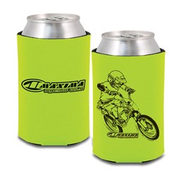 MAXIMA STUBBY COOLER BIKE KOOZIE GREEN