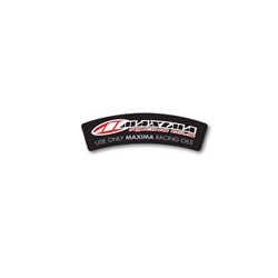 MAXIMA ENGINE DECAL CURVED 2.35" (20 PER CARD)