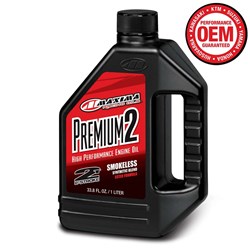 MAXIMA PREMIUM 2 SMOKELESS 2T INJECTOR / PREMIX 1L / 34OZ (BOX QTY 12)