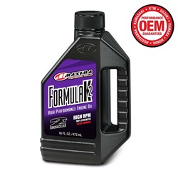MAXIMA FORMULA K2 PREMIX 2T 100% SYNTHETIC RACING 473ML / 16OZ (BOX QTY 12)