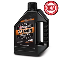 MAXIMA V-TWIN MINERAL 4T 50WT 1L / 34OZ (BOX QTY 12)