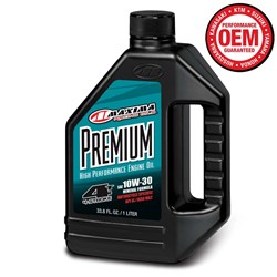 MAXIMA PREMIUM 4T 10W30 1L / 34OZ (BOX QTY 12)