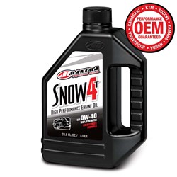 MAXIMA SNOW 4T 0W40 FULL SYNTHETIC 1L / 34OZ (BOX QTY 12)