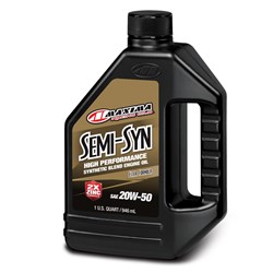 MAXIMA AUTO SEMI-SYN 20W-50 1L / 34OZ (BOX QTY 12)