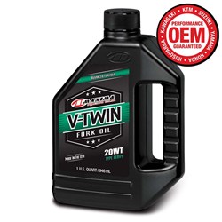 MAXIMA V-TWIN FORK OIL 20WT 1L / 34OZ (BOX QTY 12)