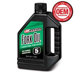 MAXIMA FORK OIL 5WT 1L / 34OZ (BOX QTY 12)