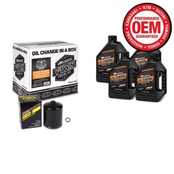 MAXIMA V-TWIN QUICK CHANGE KIT MINERAL W/FILTER KIT EVO/SPORTSTER