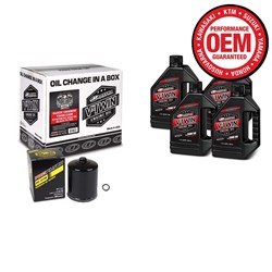 MAXIMA V-TWIN QUICK CHANGE KIT SYNTHETIC W/FILTER KIT TWIN CAM