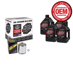 MAXIMA V-TWIN QUICK CHANGE KIT SYNTHETIC W/FILTER KIT TWIN CAM