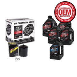 MAXIMA V-TWIN OIL CHANGE KIT SYNTHETIC W/FILTER KIT SPORTSTER