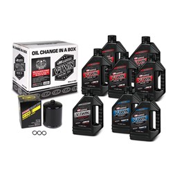 MAXIMA V-TWIN OIL CHANGE KIT SYNTHETIC W/FILTER KIT MILWAUKEE-EIGHT