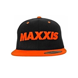 MAXXIS SNAPBACK HAT BLACK ORANGE OSFA