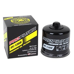 PROFILTER OIL FILTER BLACK APRILIA RSV / SUZ DL / GXS / GSXR / LTF / LTA / SV