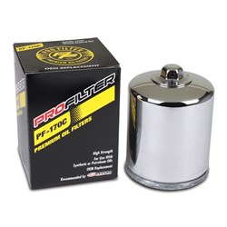 PROFILTER OIL FILTER CHROME HARLEY DAVIDSON SPORTSTER FL / FX / XL