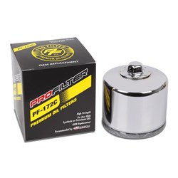 PROFILTER OIL FILTER CHROME HARLEY DAVIDSON XLH / XLS / XL UP TO 84 / FL / FX