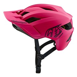 TLD FLOWLINE HELMET POINT RASPBERRY MED SAMPLE * ECE STD *