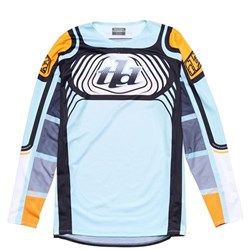 TLD 24.1 SE PRO JERSEY WAVEZ BLEACHED AQUA LGE SAMPLE