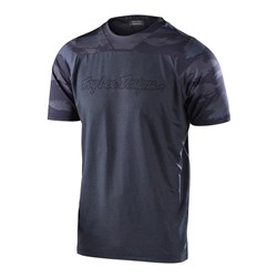 TLD 22S SKYLINE SS JERSEY SIGNATURE CAMO BLACK MED SAMPLE