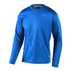 TLD 22S FLOWLINE LS JERSEY SLATE BLUE MED SAMPLE