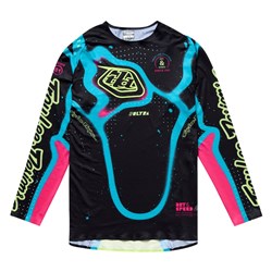 TLD 25.2 SE ULTRA JERSEY MEMBRANE BLACK / GLO YELLOW LGE SAMPLE