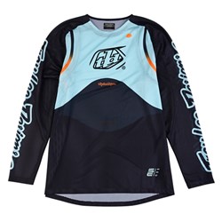 TLD 24.2 SE PRO AIR JERSEY PINNED PHANTOM / AQUA LGE SAMPLE