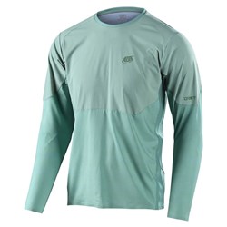 TLD DRIFT LS JERSEY GLASS GREEN MED SAMPLE