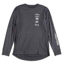 TLD 24.2 RUCKUS RIDE LS TEE DESTROY CARBON MED SAMPLE