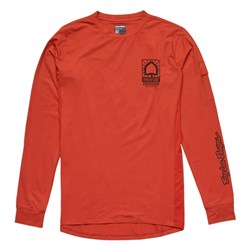 TLD 24.1 RUCKUS RIDE LS TEE CREATE TO DESTROY BRICK MED SAMPLE