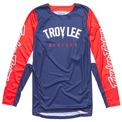 TLD 24.1 GP PRO JERSEY BOLTZ NAVY / RED LGE SAMPLE
