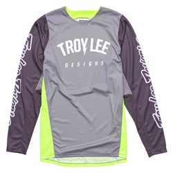TLD 24.1 GP PRO JERSEY BOLTZ SILVER / GLO GREEN LGE SAMPLE