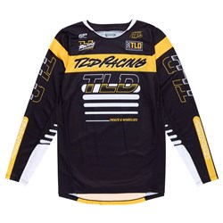 TLD 25.1 GP PRO JERSEY FIFTY-50 BLACK / GOLD LGE SAMPLE